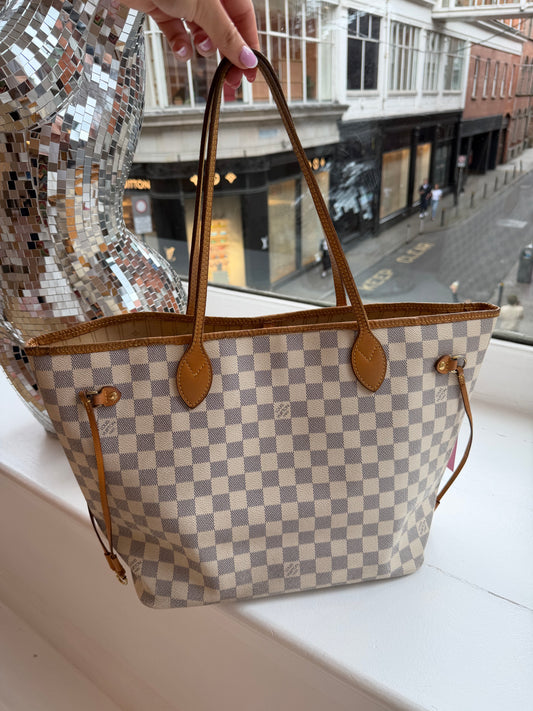 Damier Azur Canvas Neverfull MM