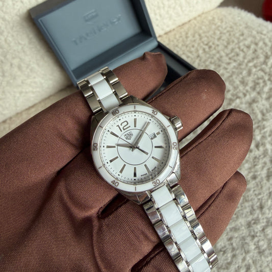 White Stainless Steel with Ceramic Watch 32mm Very Good