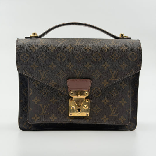 Pre-Owned LV Monogram Canvas Monceau GM Crossbody Bag