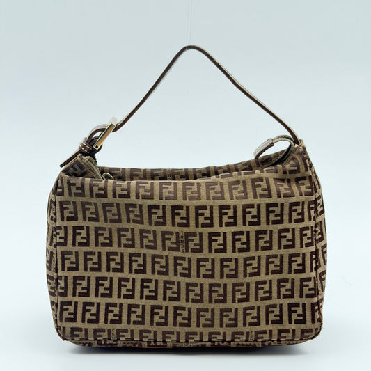 Pre-Owned Beige Zucchino Canvas Handbag