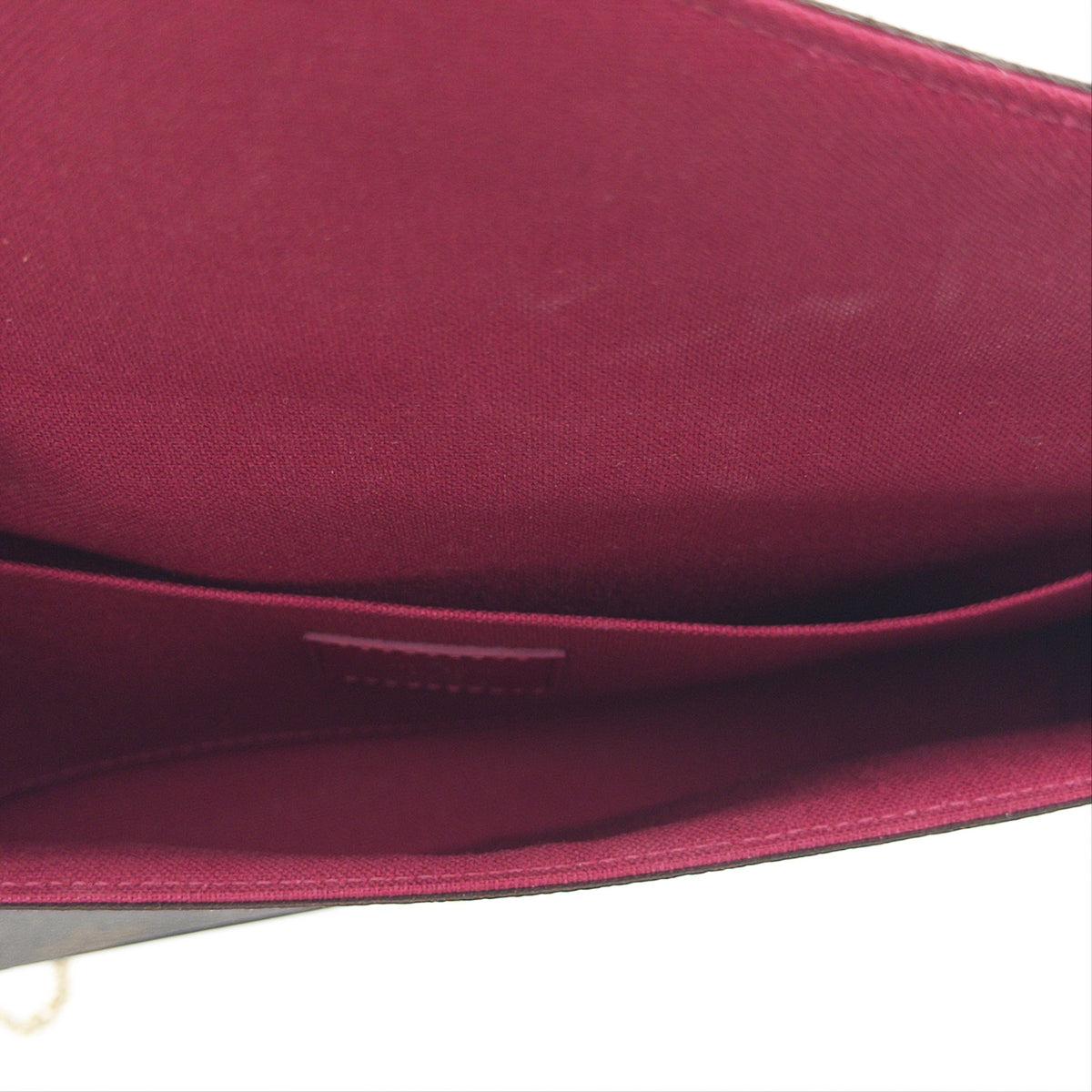 Pre-Owned LV Monogram Canvas Felicie Wallet on Chain