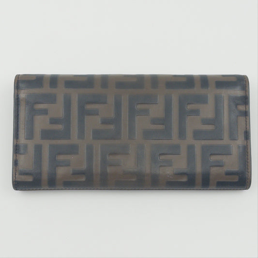 Pre-Owned Zucca Patent Leather Wallet