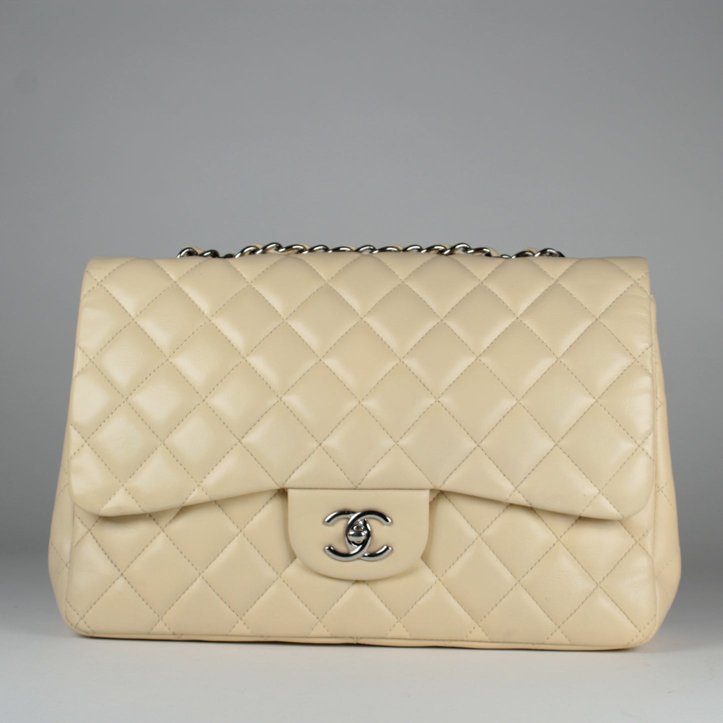 Jumbo Flap - Beige SHW