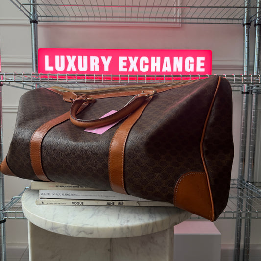 Pre-Owned Brown Macadam Canvas Keepall 45