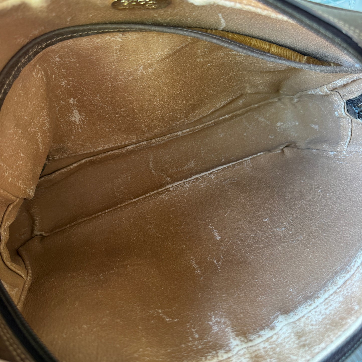 Pre-Owned GG Supreme Plus Coated Canvas Clutch Bag