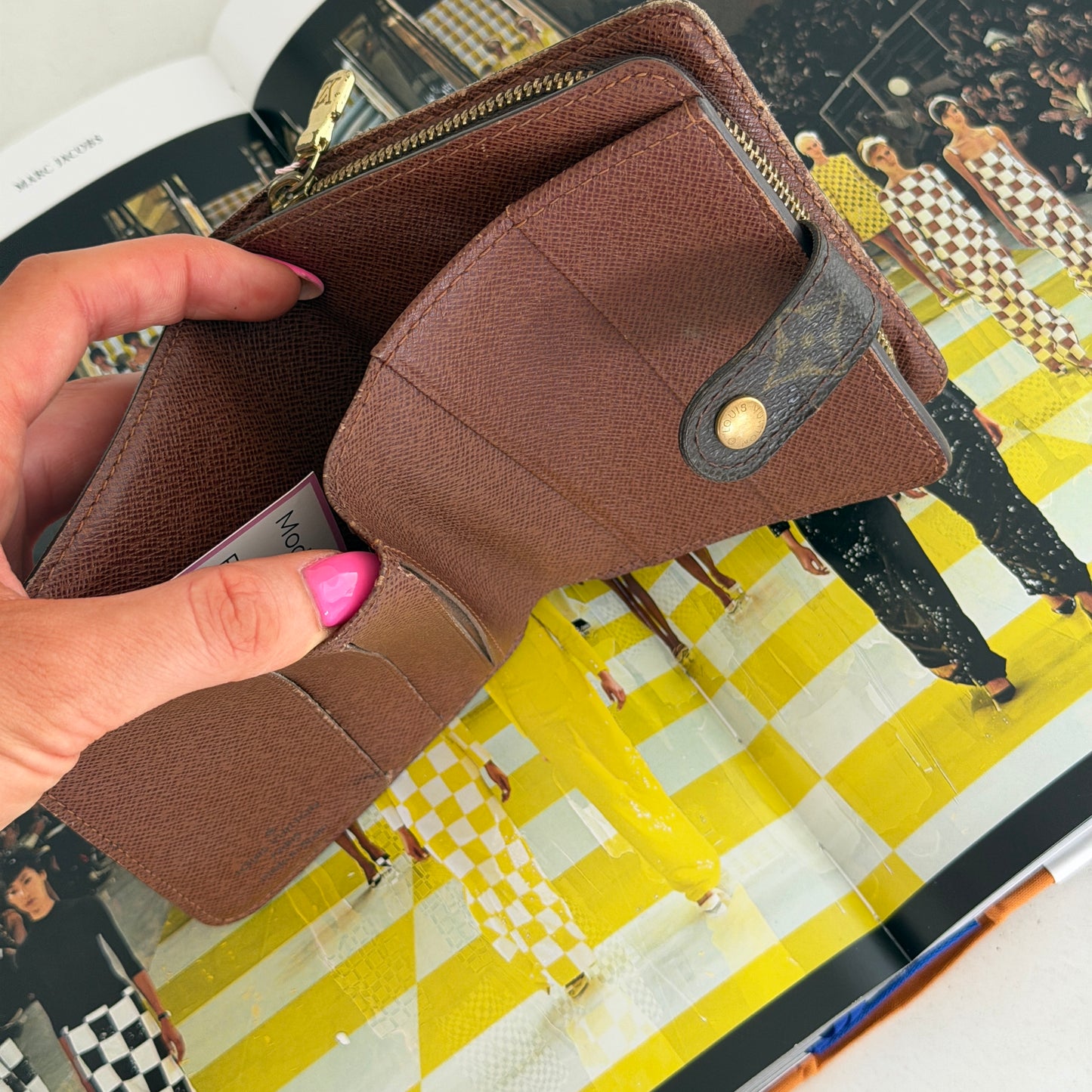 Pre-Owned LV Monogram Monogram Canvas Wallet