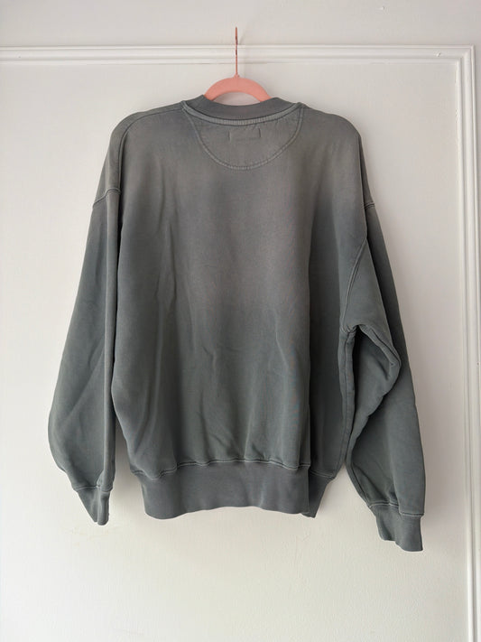 Gray Cotton Sweatshirt S Very good