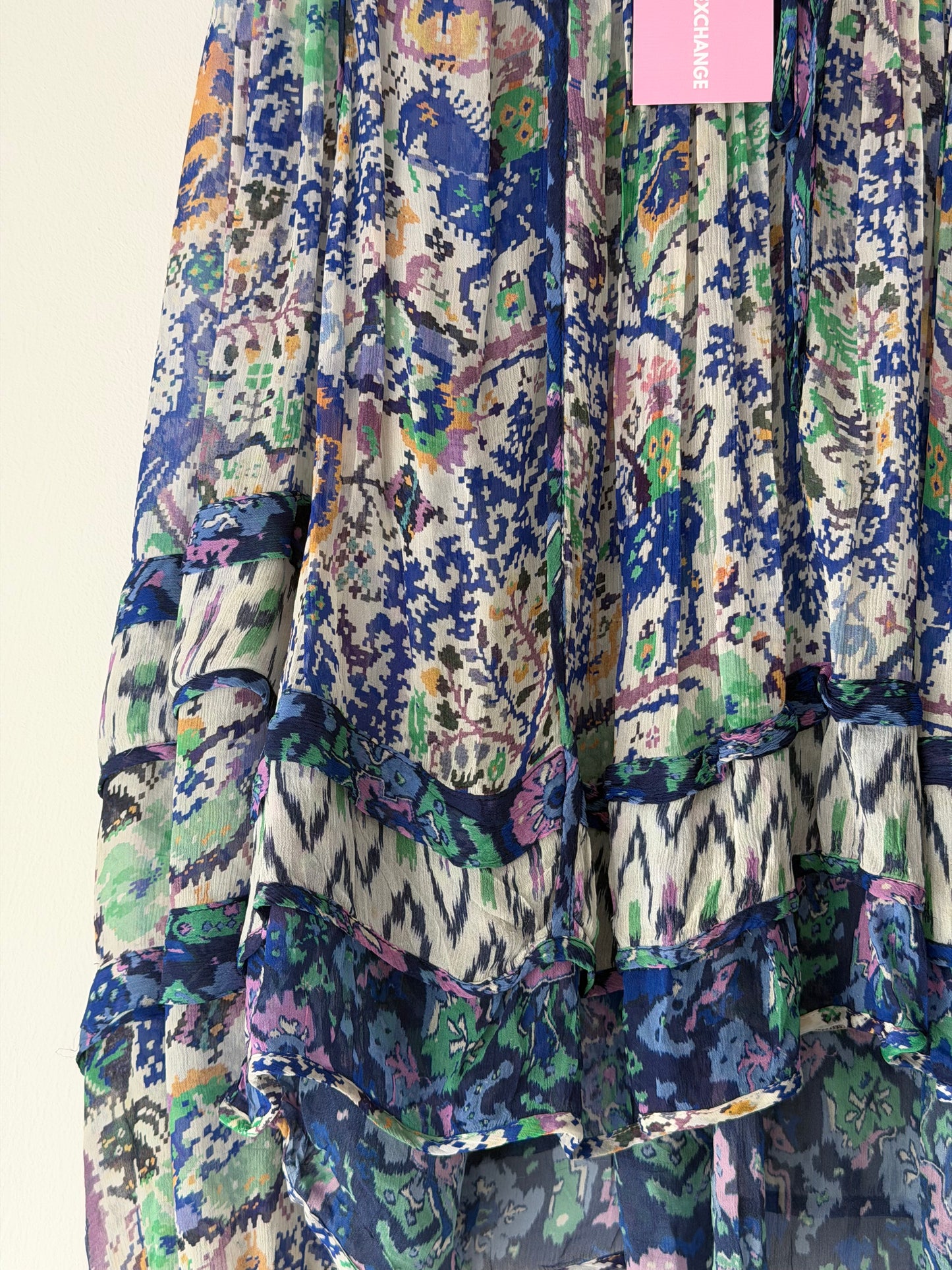 Blue/White Blouse UK10/12 (FR38)