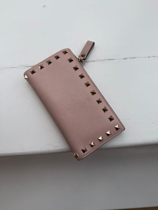 Pink Leather Wallet