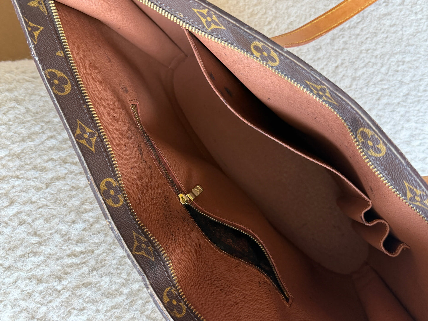 Pre-Owned LV Monogram Canvas Babylone Shoulder Bag