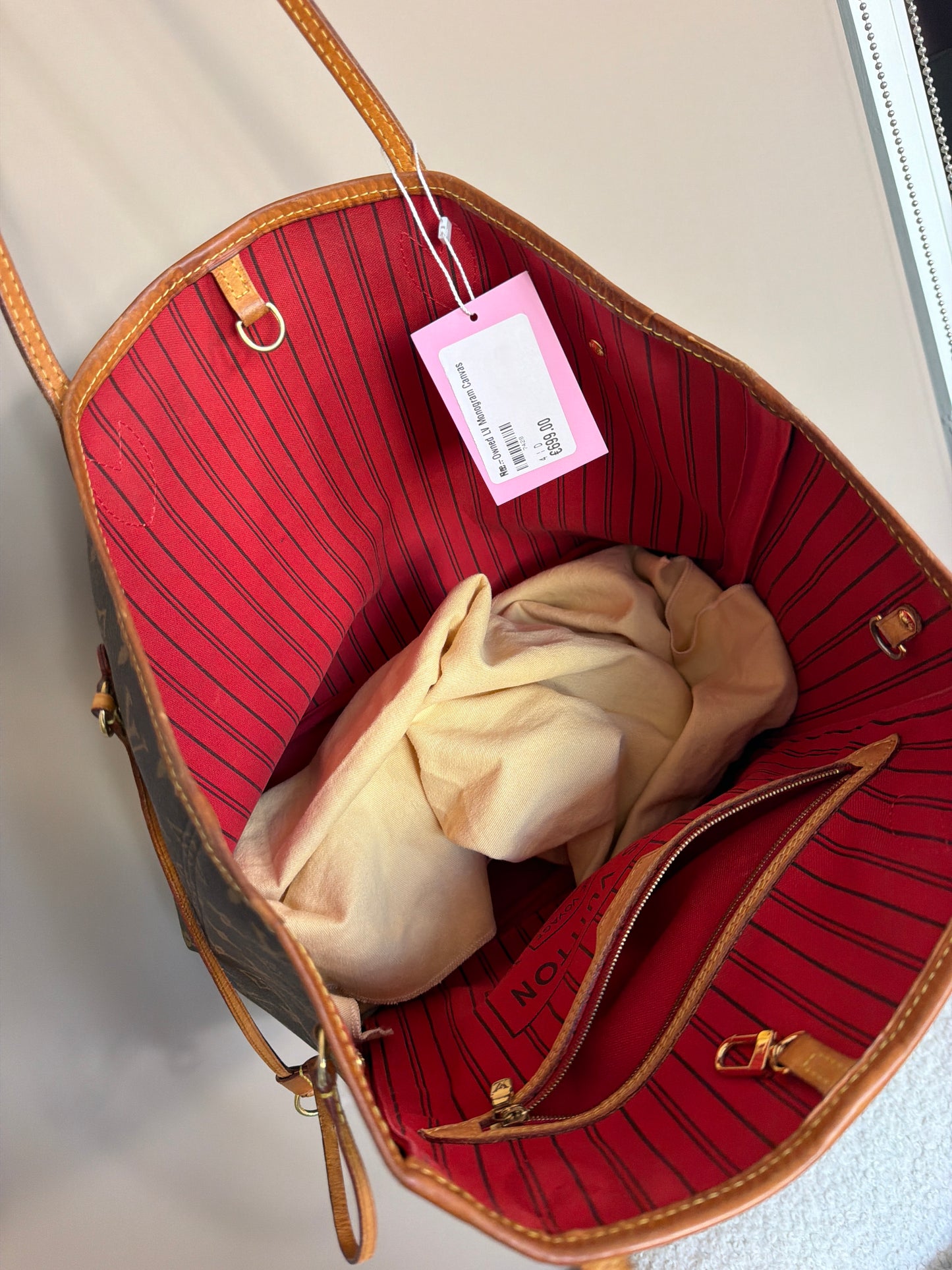 Pre-Owned LV Monogram Canvas Neverfull MM