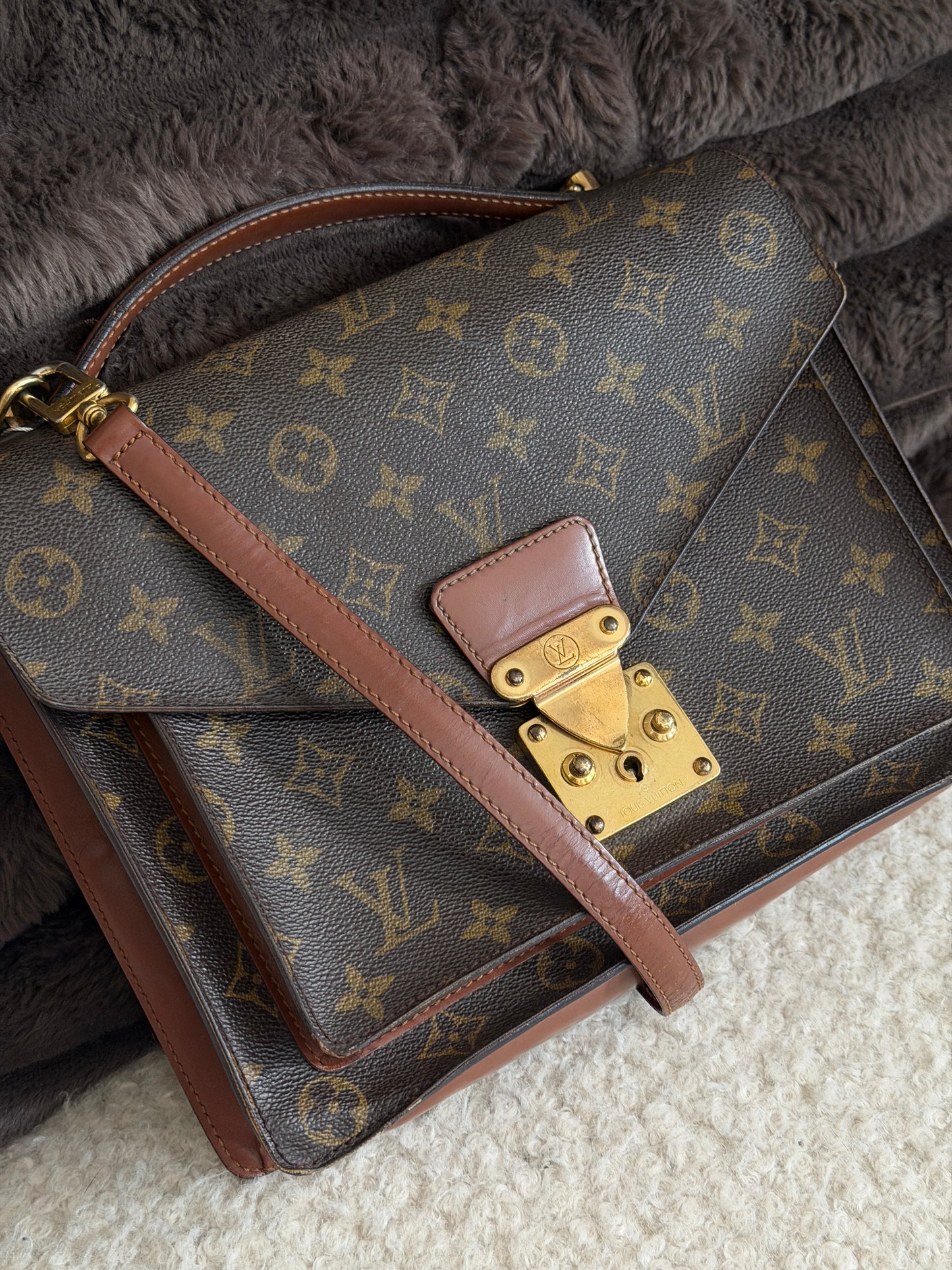 Monogram Canvas Monceau GM
