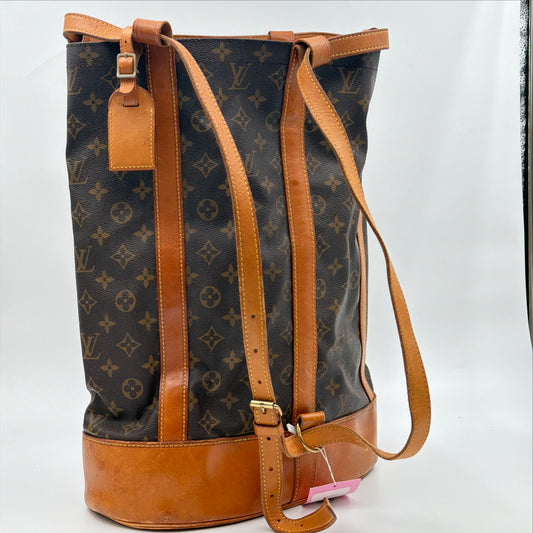 Pre-Owned LV Monogram Canvas Randonee Backpack