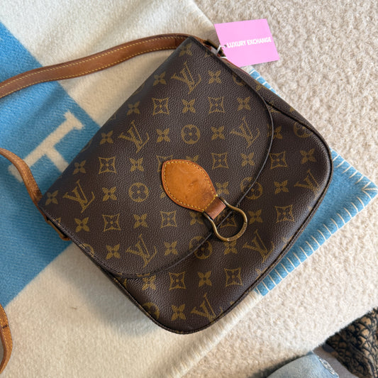 Pre-Owned LV Monogram Canvas Saint Cloud GM Crossbody Bag