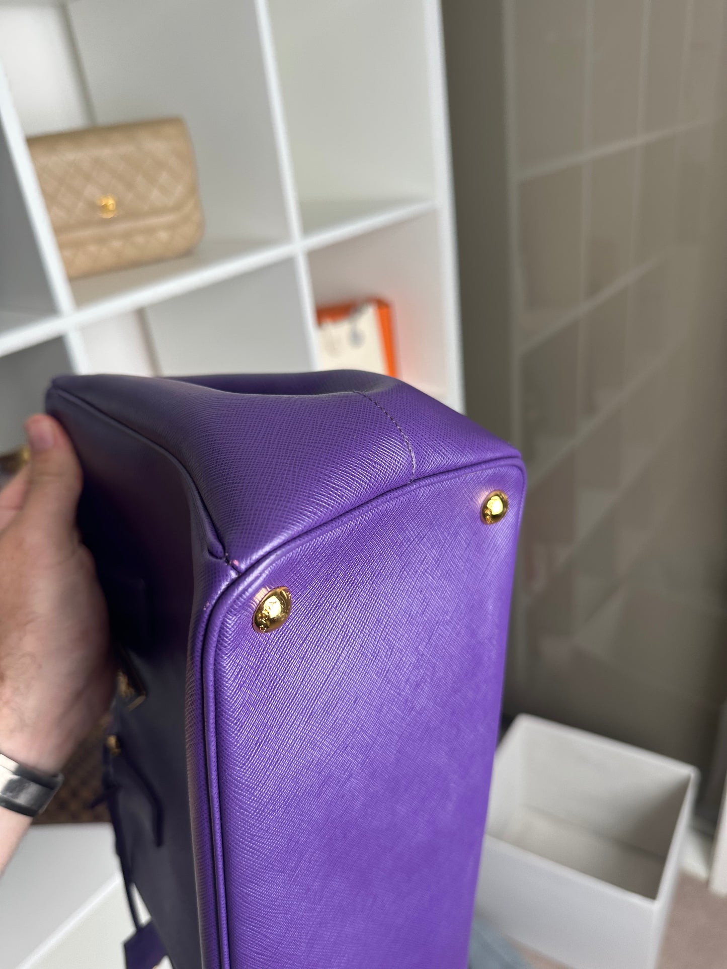 Prada Galleria Purple