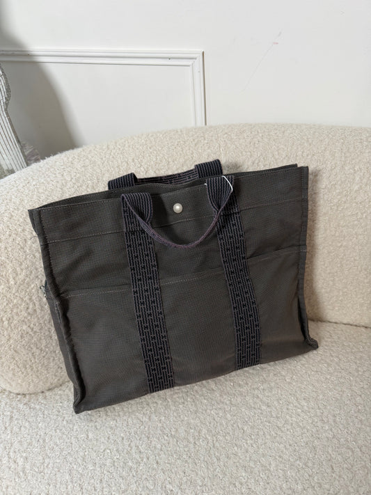 Grey Fourre Tout Tote Bag - Pre-Owned