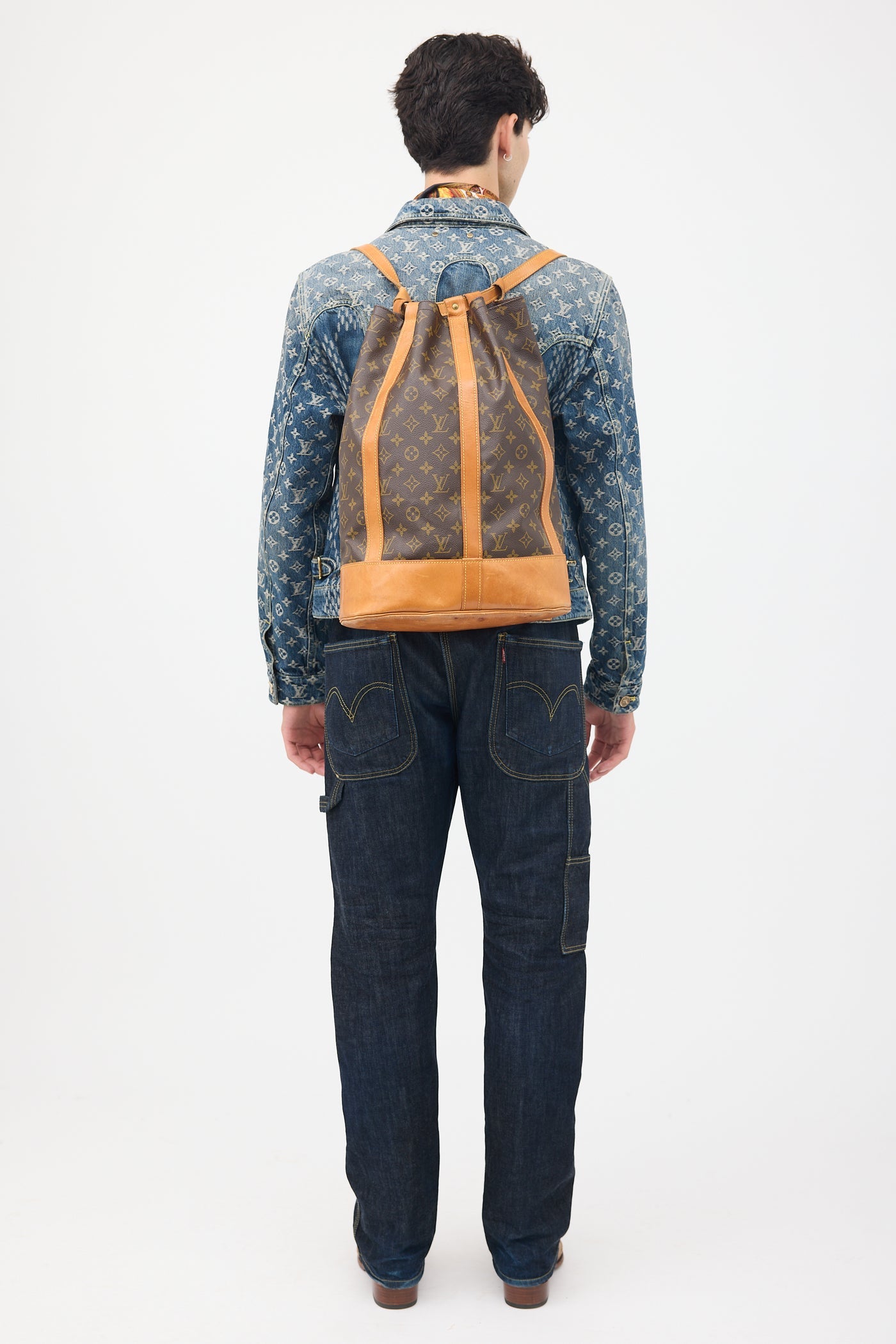 Pre-Owned LV Monogram Canvas Randonee Backpack