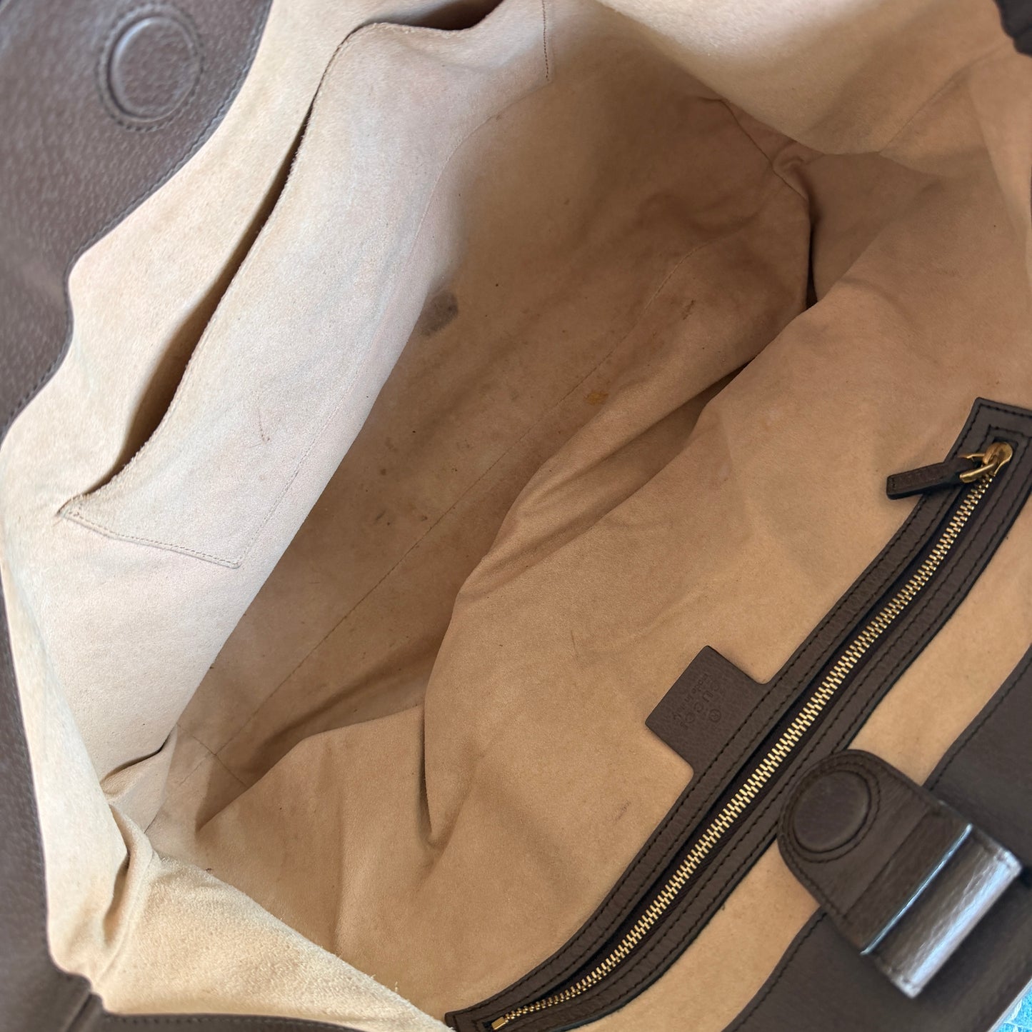 Pre-Owned GG 'Ophidia' Coated Canvas Shopper Tote