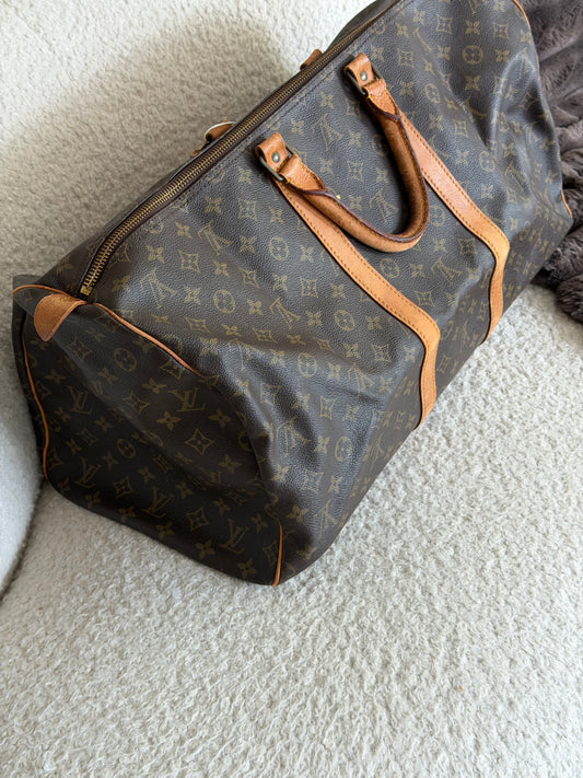 Pre-Owned LV Monogram Canvas Keepall 55
