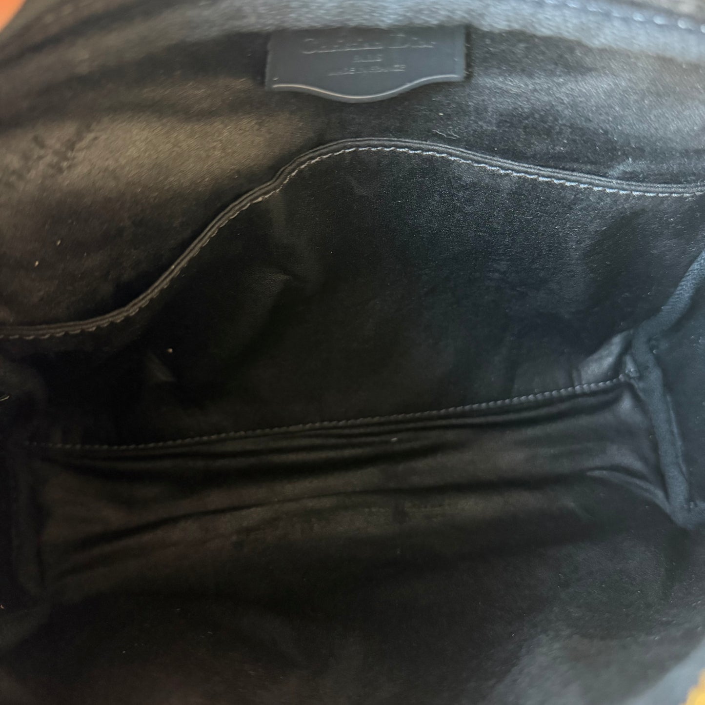 Pre-Owned Dior Oblique Nylon Clutch Bag