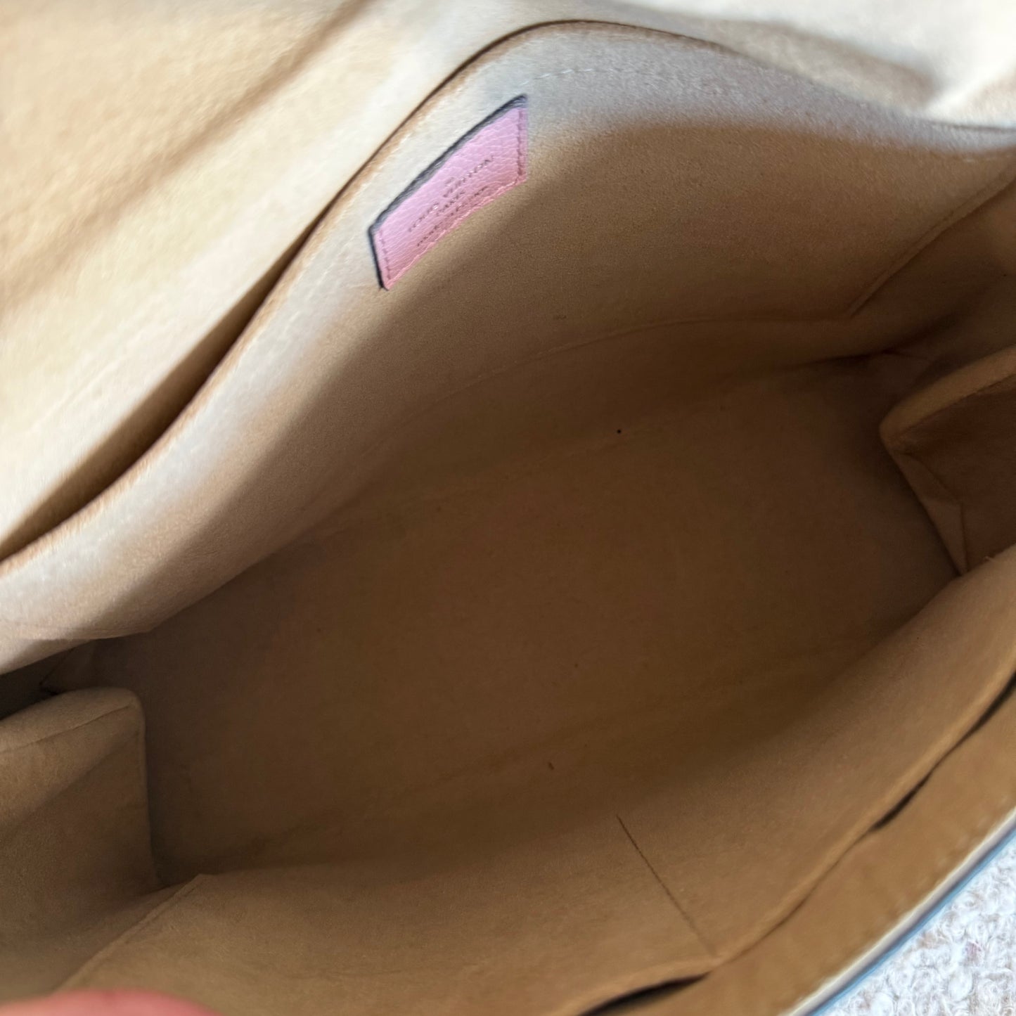 Pre-Owned LV Monogram Coated Canvas/Leather Marignan Handbag