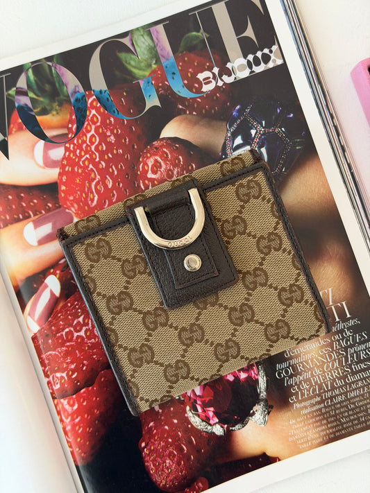 GG Canvas Wallet