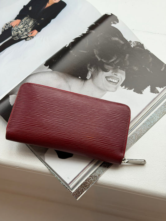 Red Epileather Wallet