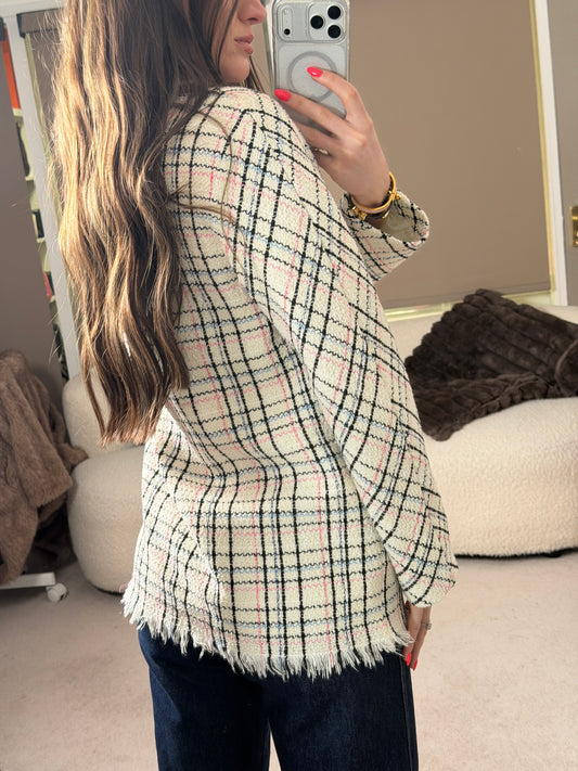 Tweed Blazer UK8