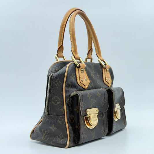 Pre-Owned LV Monogram Canvas Manhattan Handbag