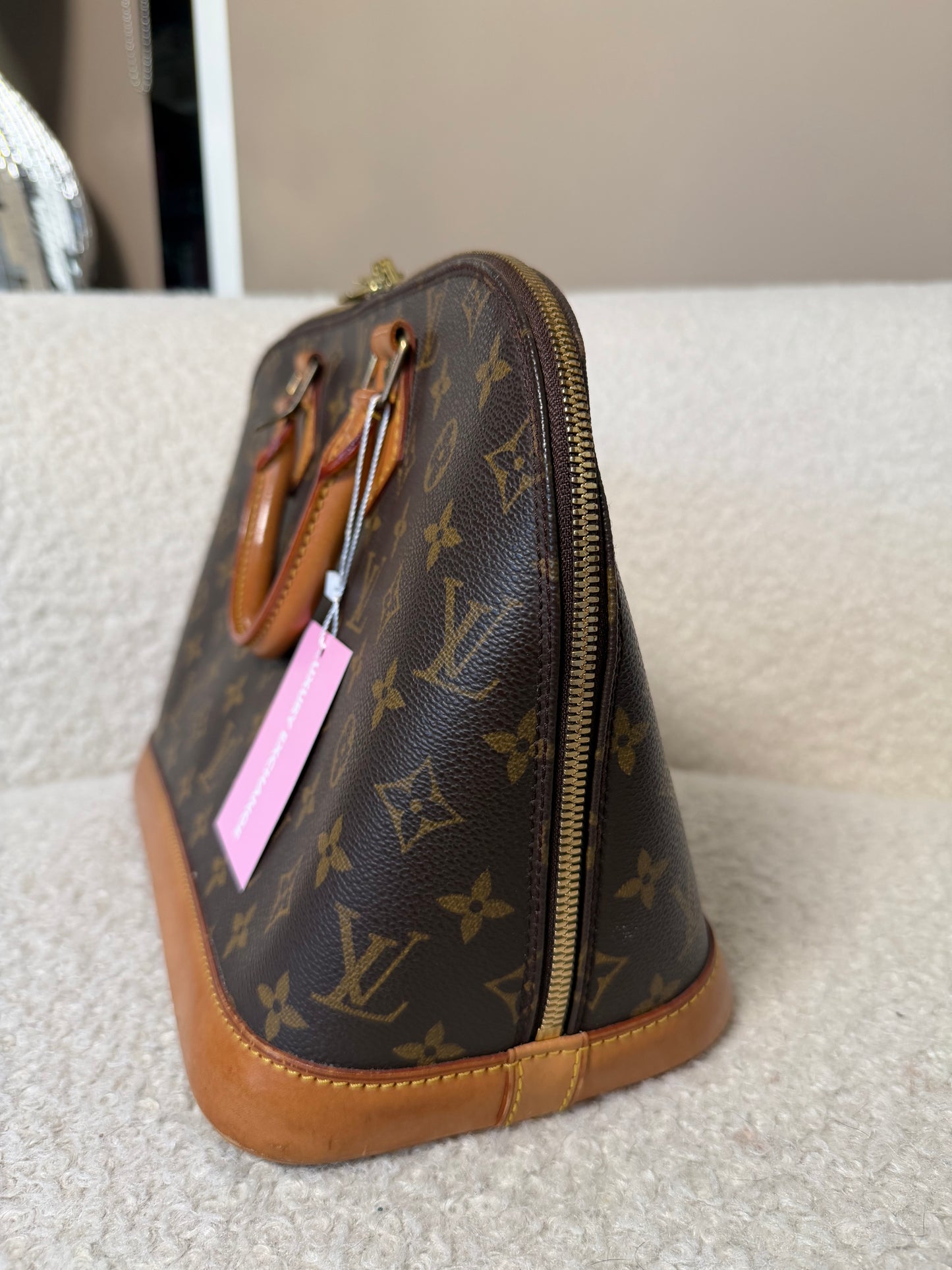 Monogram Canvas Alma PM MINT