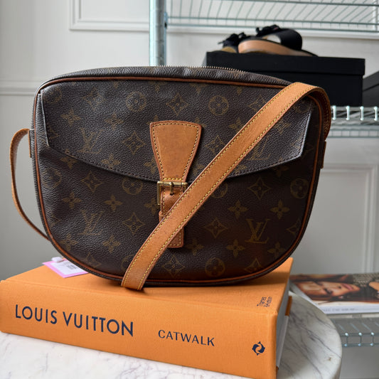 Pre-Owned LV Monogram Canvas Jeune Fille Crossbody Bag