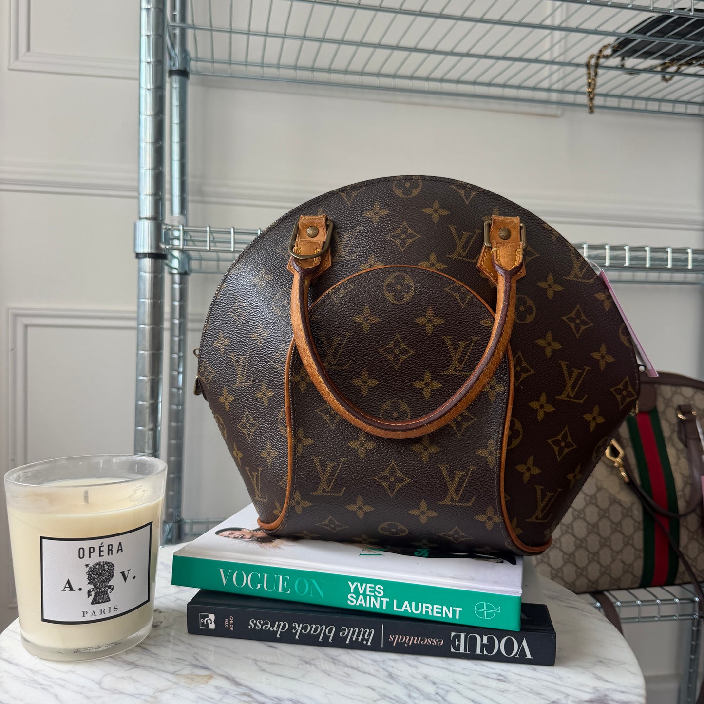 Pre-Owned LV Monogram Canvas Ellipse PM