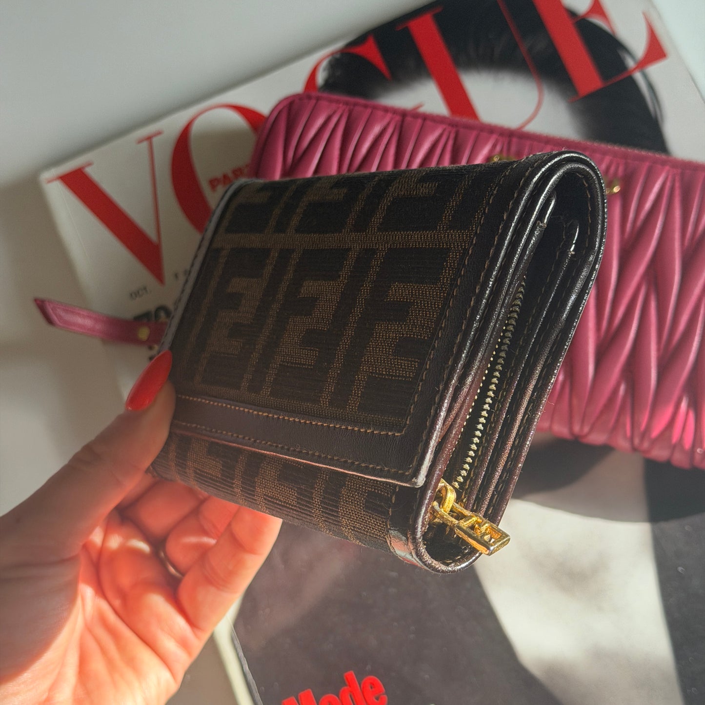 Pre-Owned Zucca Canvas Wallet