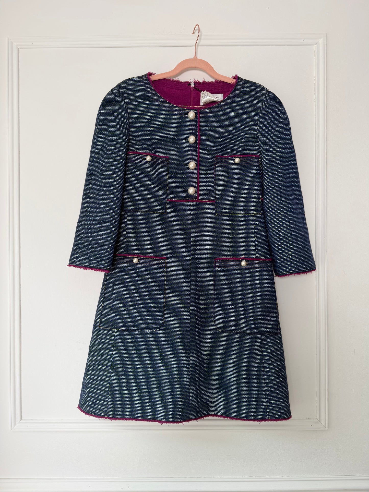 Blue/Green/Purple Dress Size 38