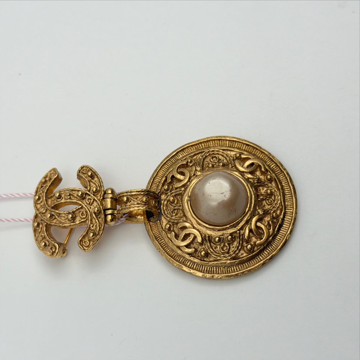 Pre-Owned Gold-Plated Brooch