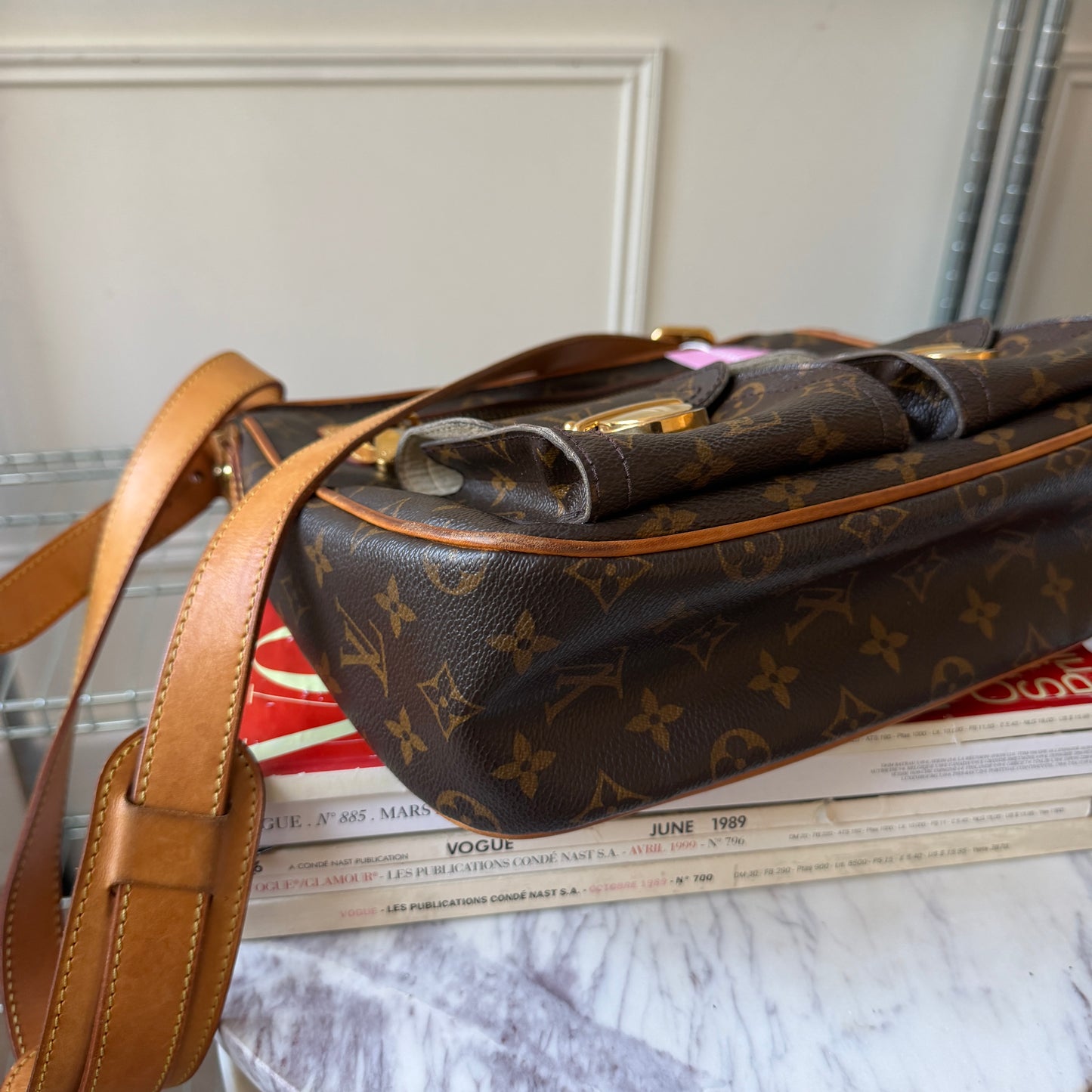 Pre-Owned LV Monogram Canvas Hudson GM
