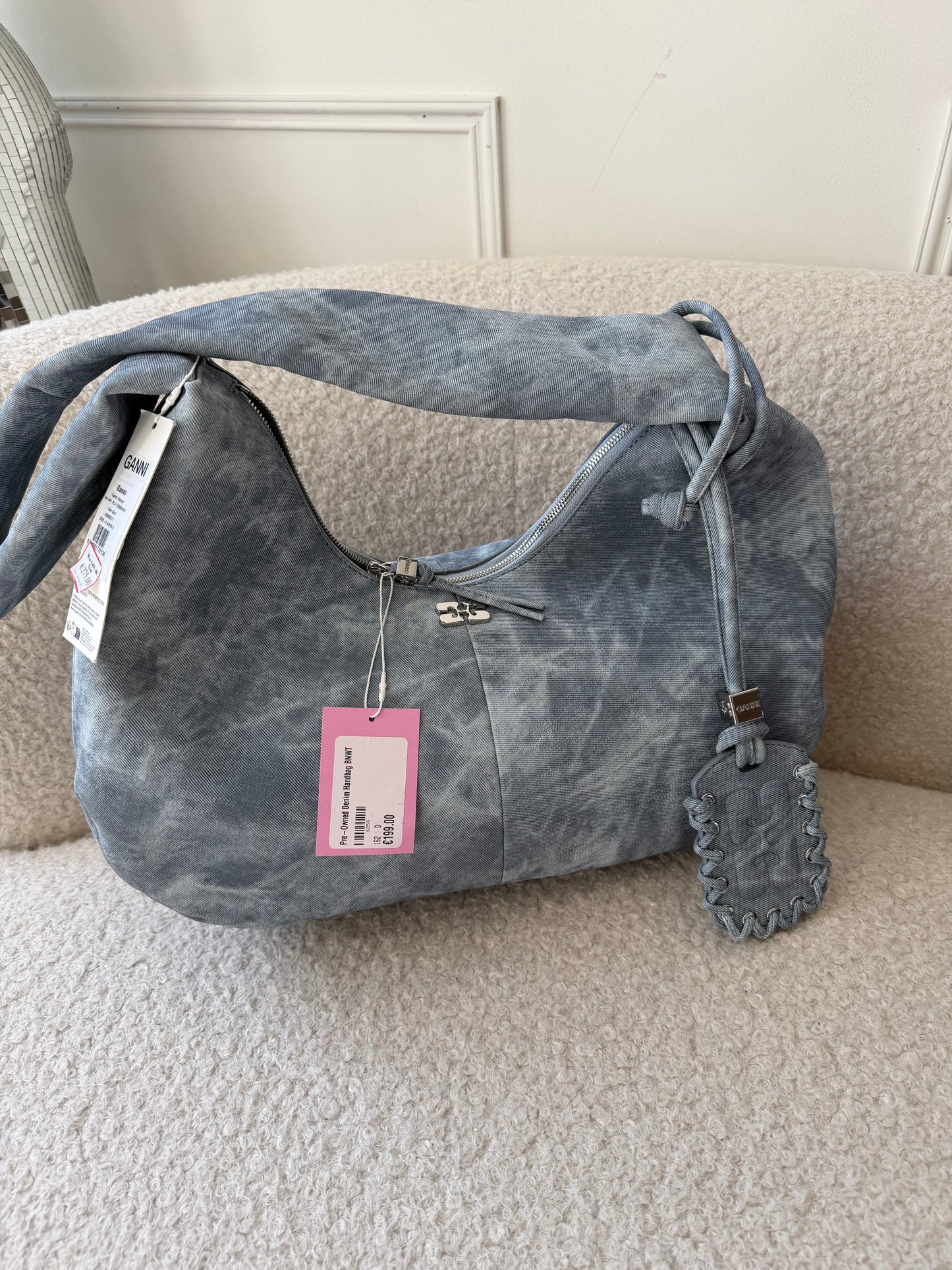 Pre-Owned Denim Handbag BNWT