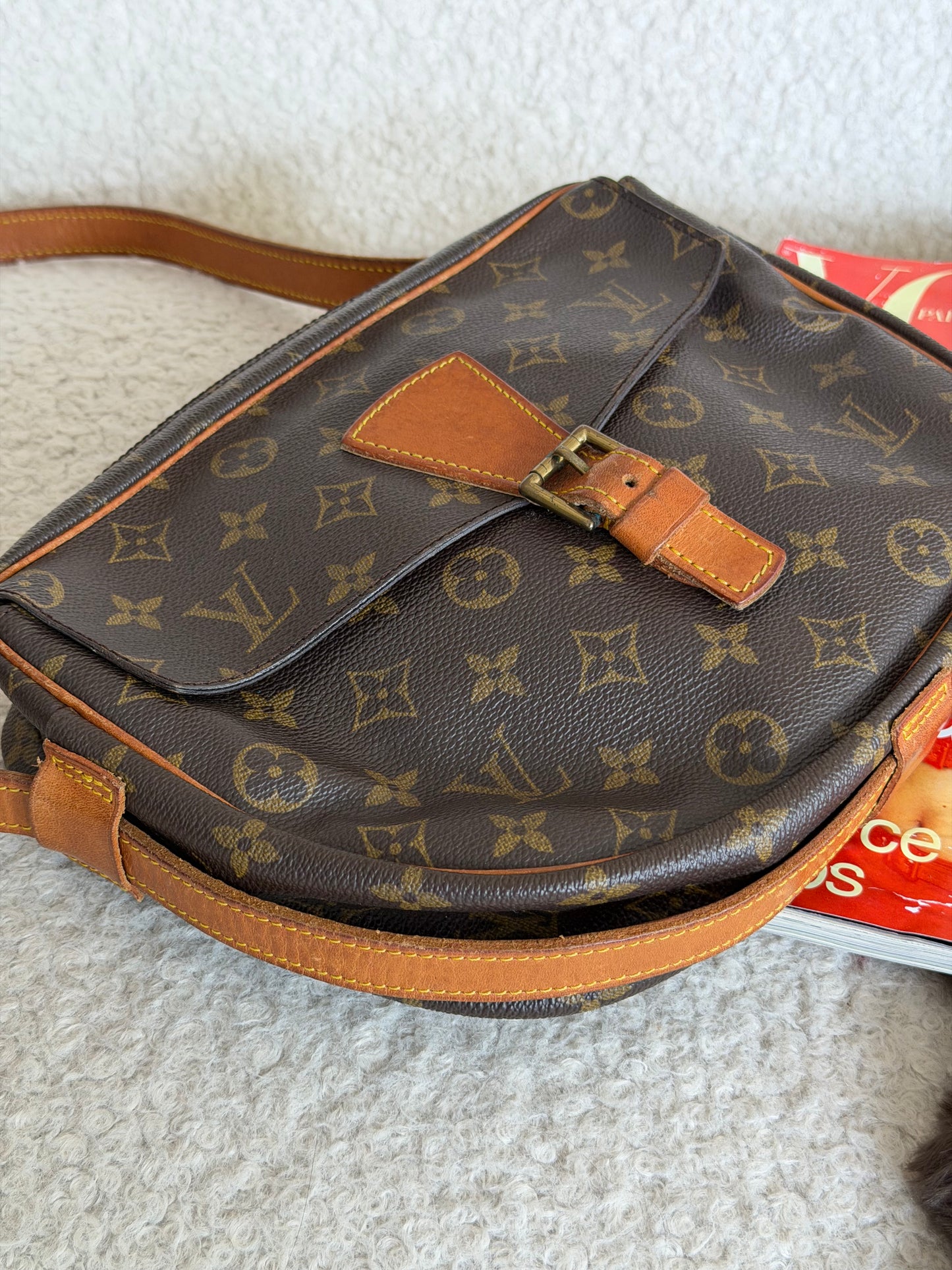 Pre-Owned LV Monogram Canvas Jeune Fille Handbag