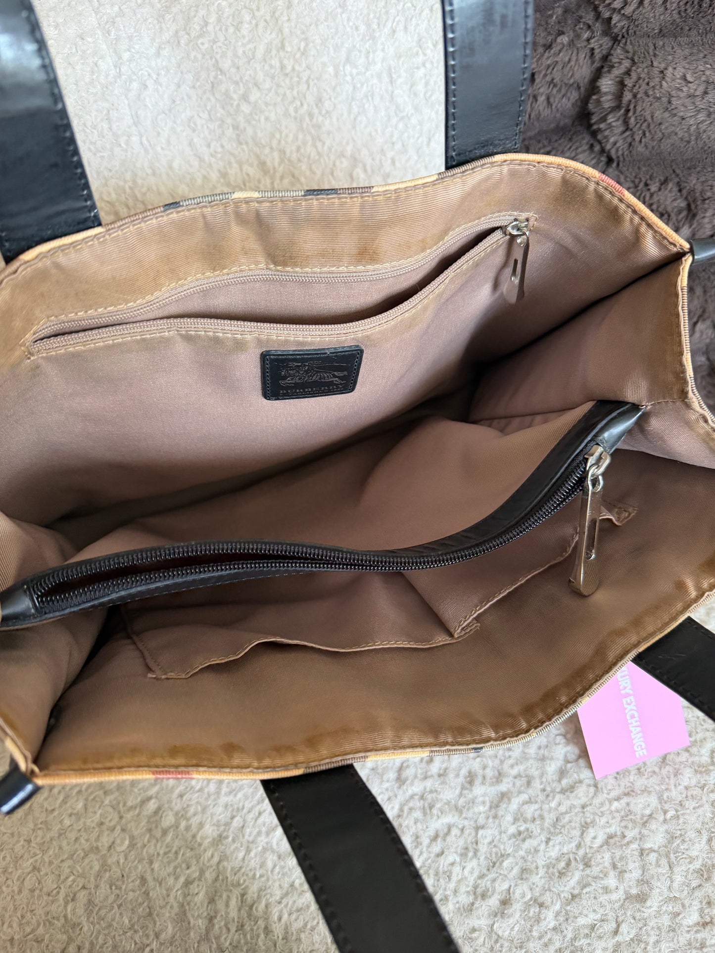 Pre-Owned Novacheck Coated Canvas Handbag
