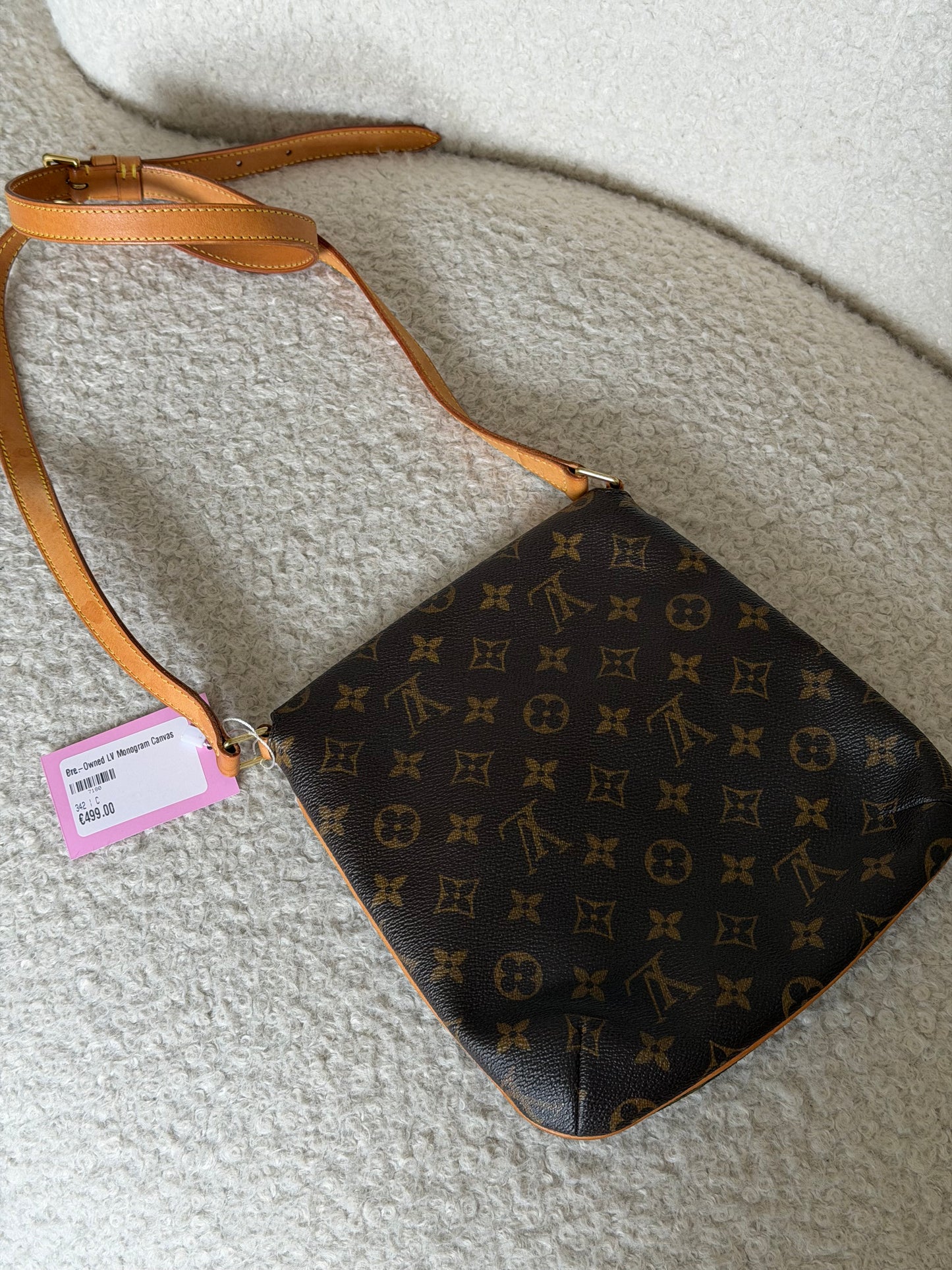 Pre-Owned LV Monogram Canvas Crossbody Flap Bag