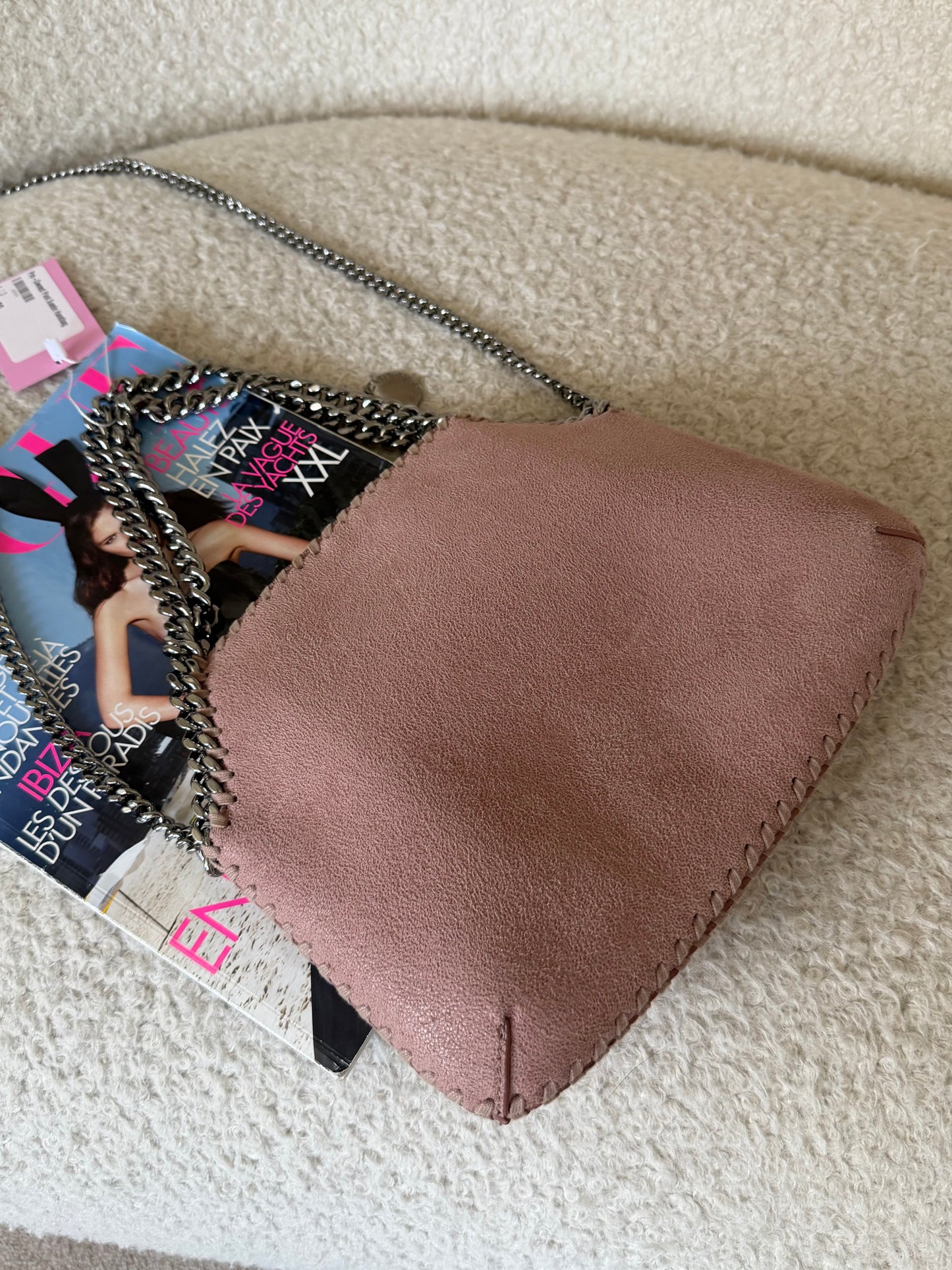 Pre-Owned Pink Crossbody Handbag