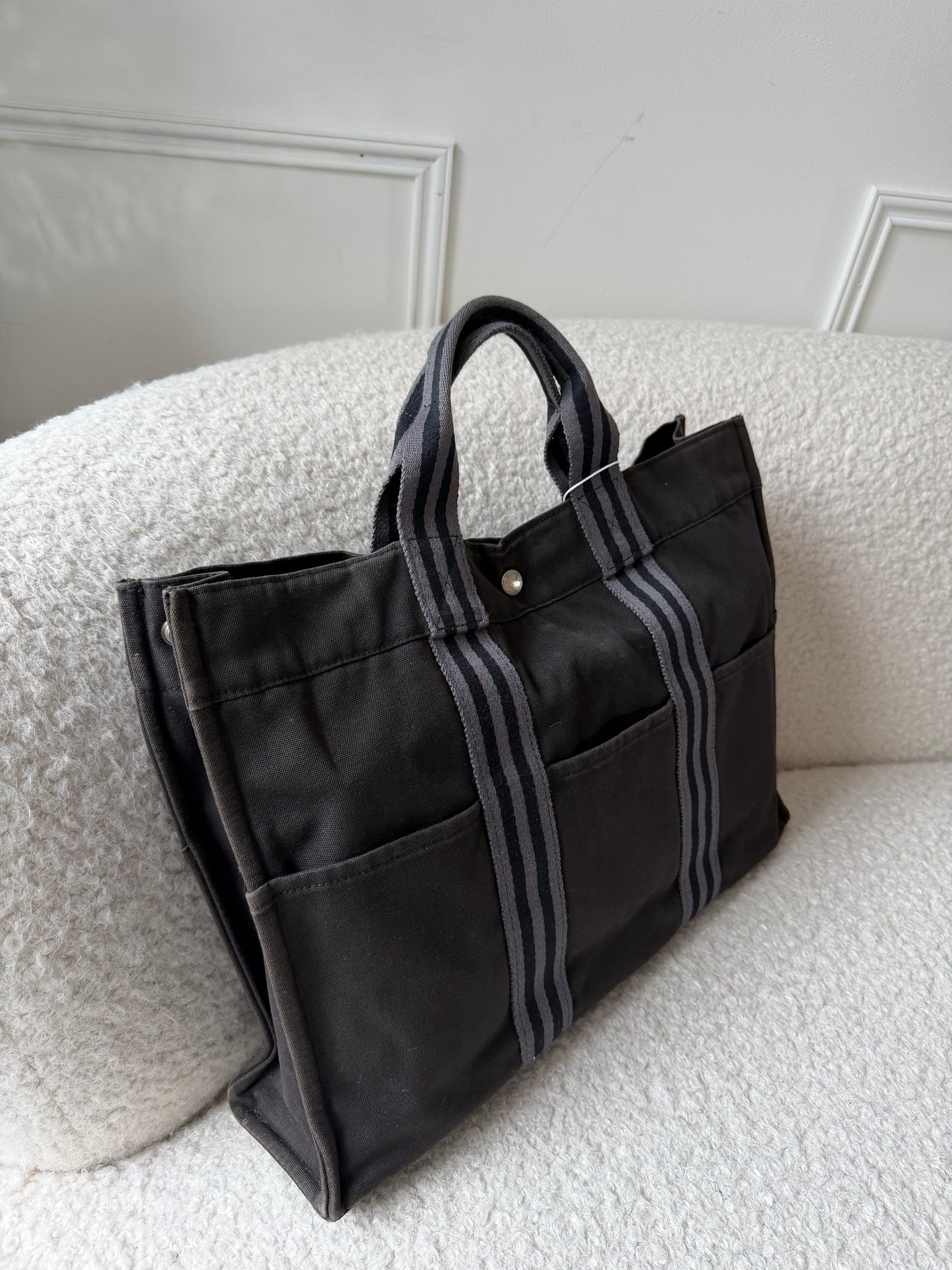 Black Fourre Tout Tote Bag - Pre-Owned