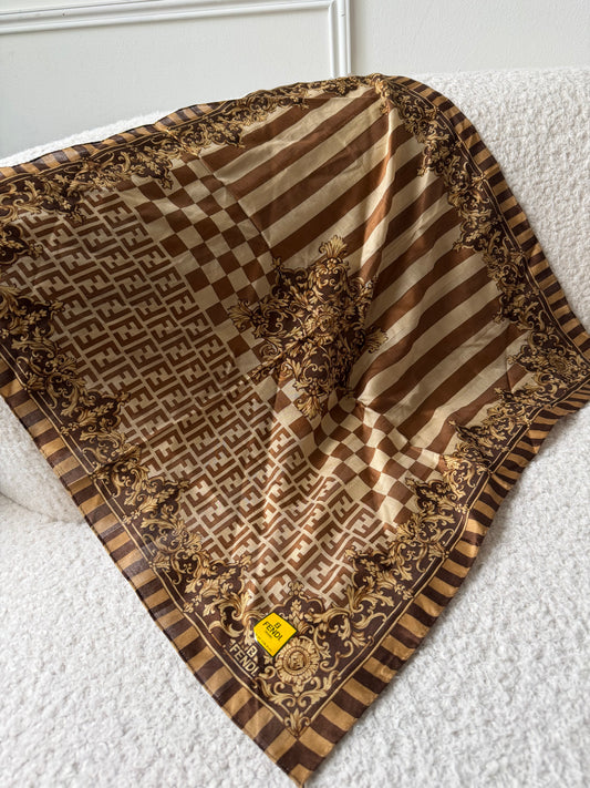 Gold/Brown Scarf