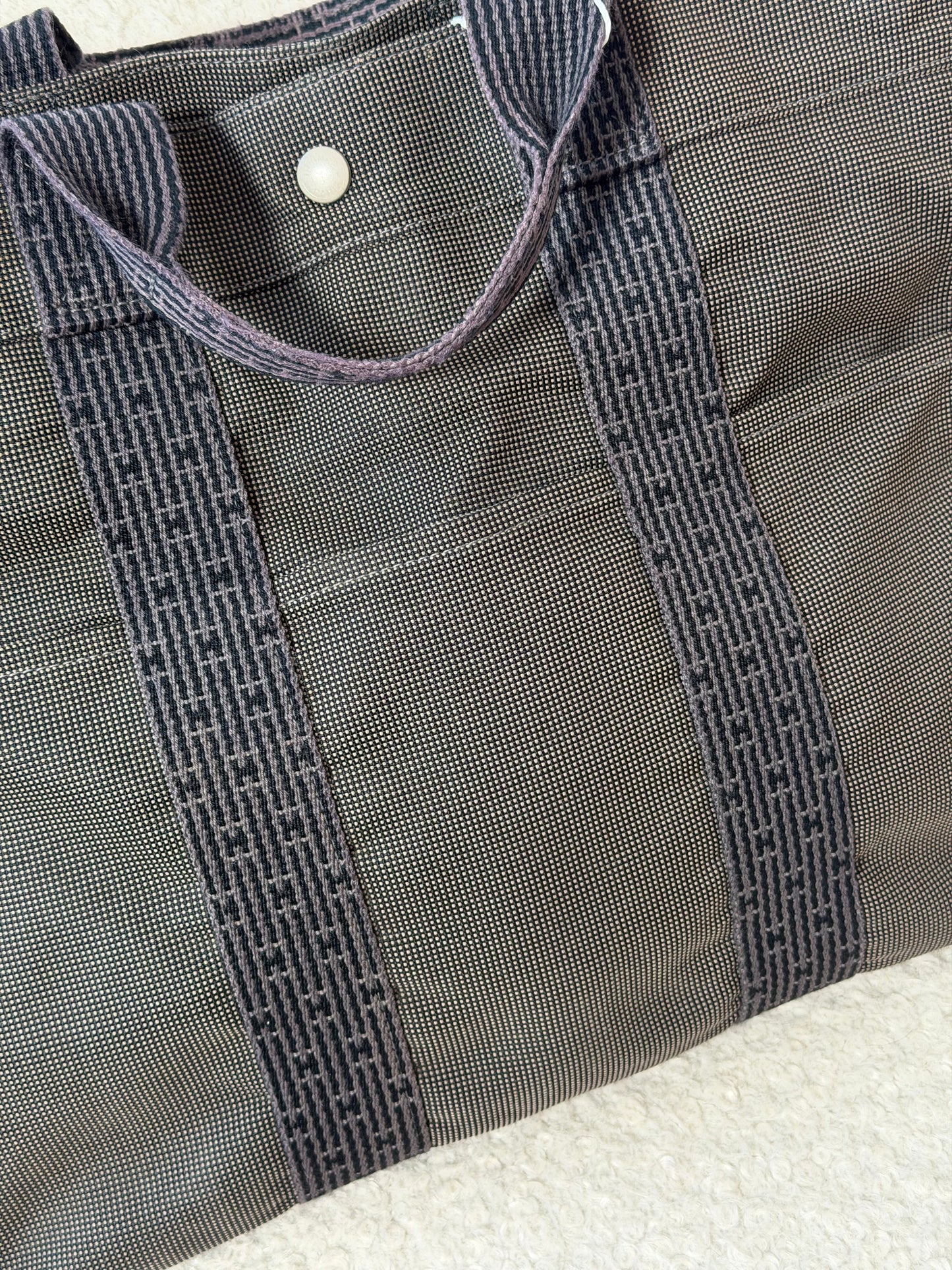 Grey Fourre Tout Tote Bag - Pre-Owned
