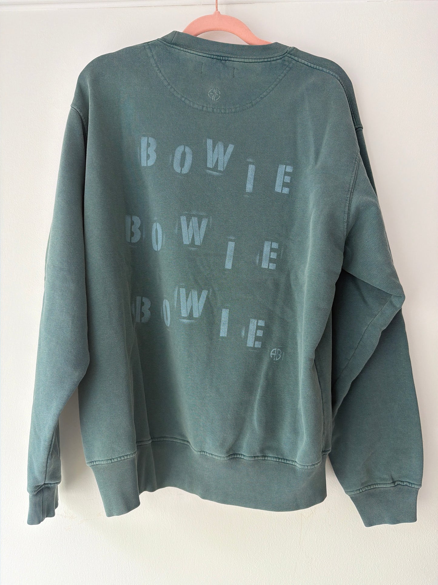 Blue-green Cotton Sweatshirt S Very good
