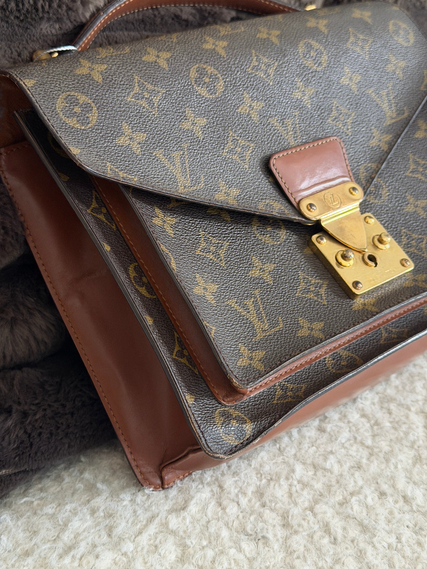 Monogram Canvas Monceau GM