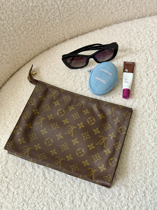 Monogram Canvas Pochette Toilette