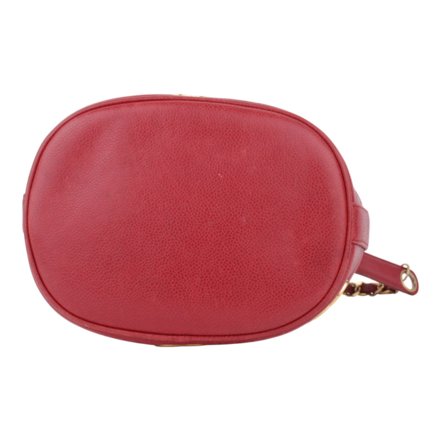 Red Caviar Triple CC Bucket Bag