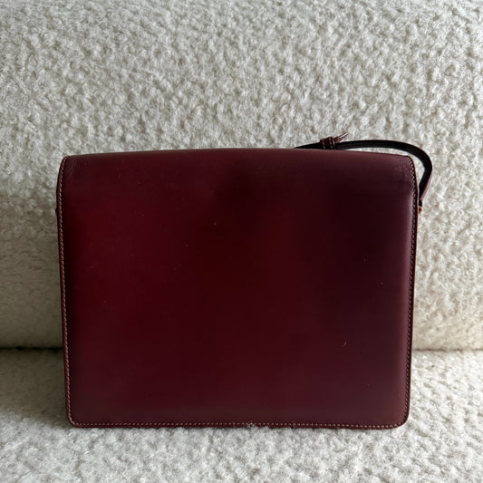 Burgundy Crossbody Handbag