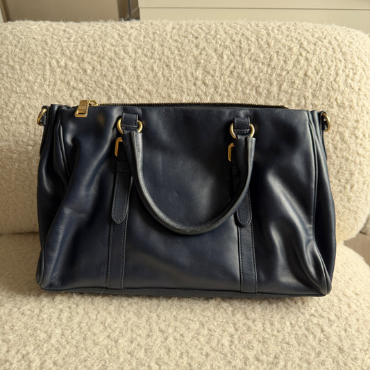 Navy Handbag